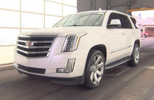 Crystal White Tricoat 2017 Cadillac Escalade Luxury