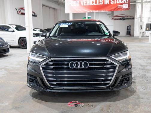 Mythos Black Metallic 2021 Audi A8 L 60
