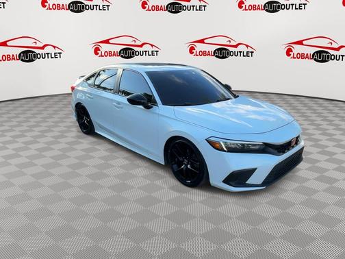 Platinum White Pearl 2023 Honda Civic Si Base