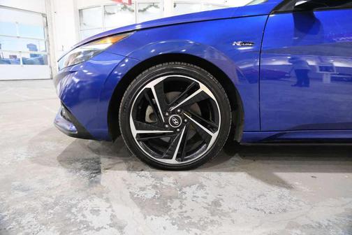Intense Blue 2023 Hyundai ELANTRA N Line