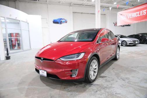 Red Multi-Coat 2018 Tesla Model X 100D