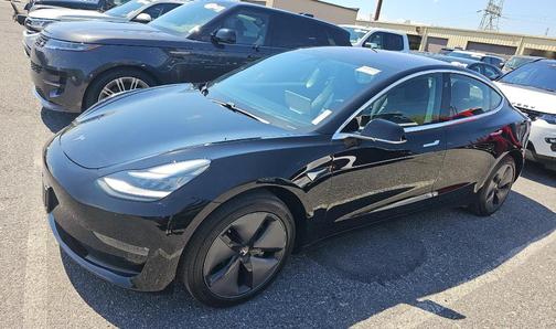 Black 2018 Tesla Model 3 Mid Range
