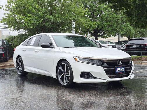 Platinum White Pearl 2022 Honda Accord Sport SE 1.5T