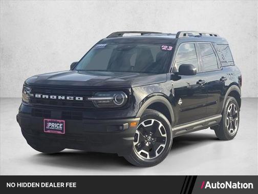 Shadow Black 2023 Ford Bronco Sport Outer Banks
