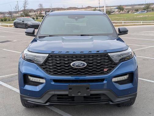 Atlas Blue Metallic 2021 Ford Explorer ST