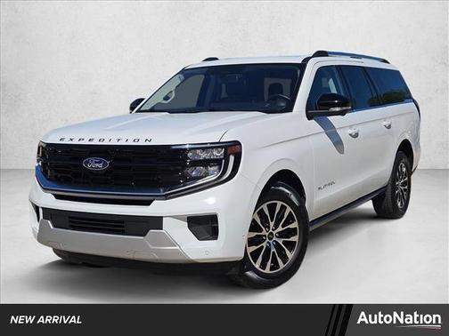 Oxford White 2025 Ford Expedition Max Platinum