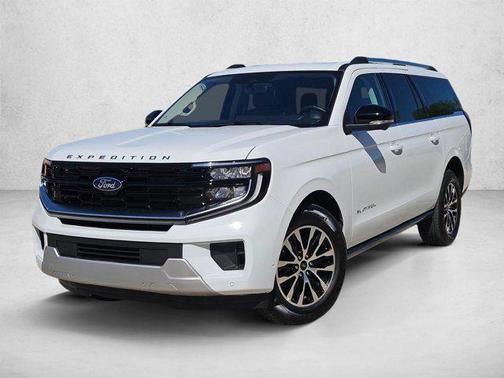 Oxford White 2025 Ford Expedition Max Platinum