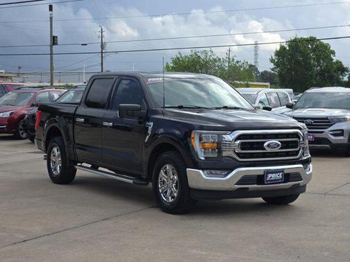 Agate Black Metallic 2022 Ford F-150 XLT