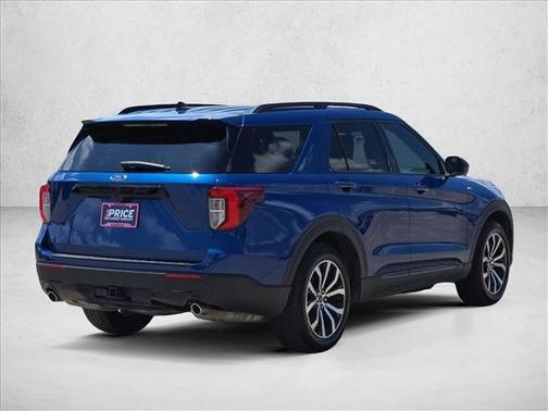 Atlas Blue Metallic 2023 Ford Explorer ST-Line