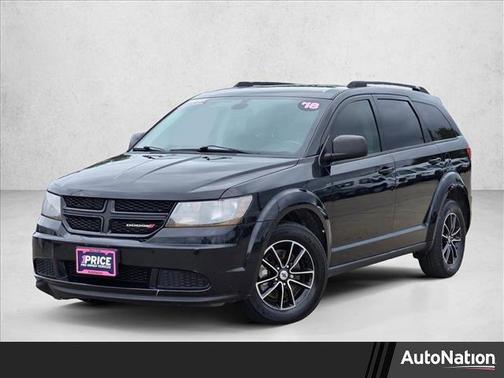 Pitch Black Clearcoat 2018 Dodge Journey SE
