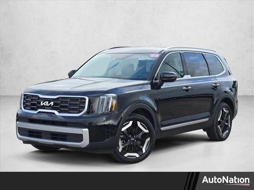 Ebony Black 2025 Kia Telluride S
