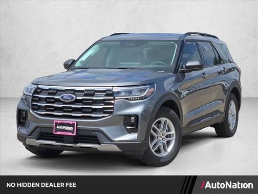 Carbonized Gray Metallic 2026 Ford Explorer Active w/200A Pkg