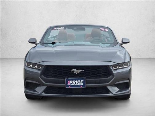 Carbonized Gray Metallic 2024 Ford Mustang EcoBoost Premium