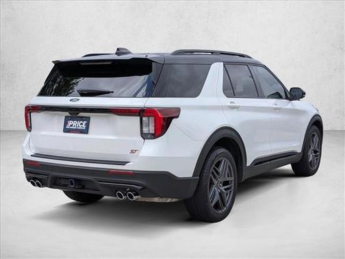Star White Metallic Tri-Coat 2025 Ford Explorer ST