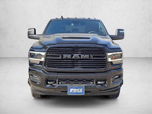 Diamond Black Crystal Pearlcoat 2024 RAM 3500 Laramie Mega Cab 4x4 6'4' Box