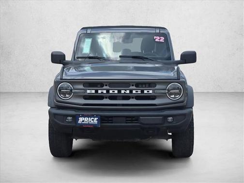 Carbonized Gray Metallic 2022 Ford Bronco Big Bend