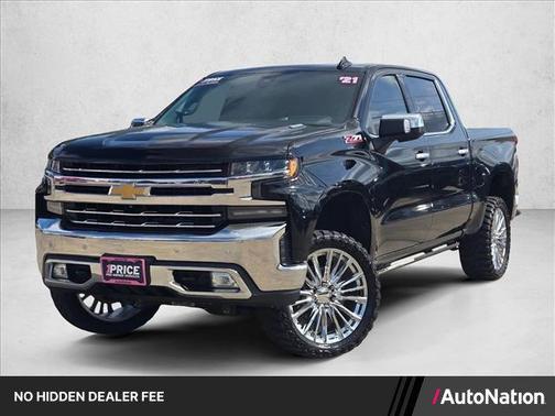 Black 2021 Chevrolet Silverado 1500 LTZ