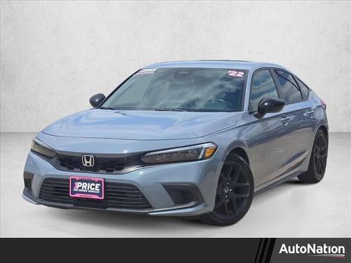 Lunar Silver Metallic 2022 Honda Civic Sport