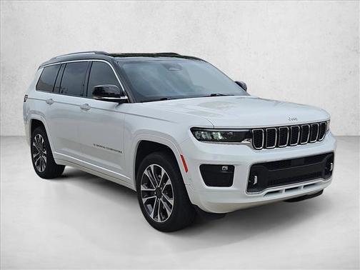Bright White Clearcoat 2023 Jeep Grand Cherokee L Overland