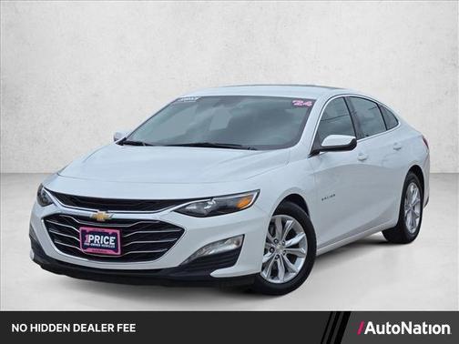 Summit White 2024 Chevrolet Malibu FWD 1LT
