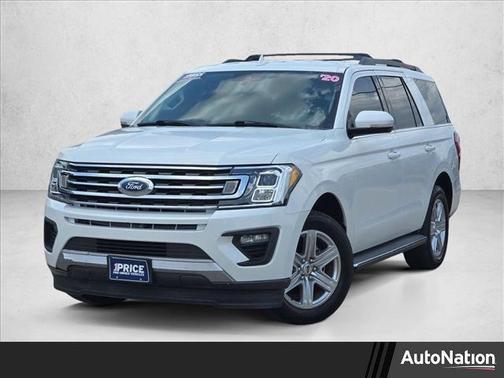 Star White Metallic Tri-Coat 2020 Ford Expedition XLT