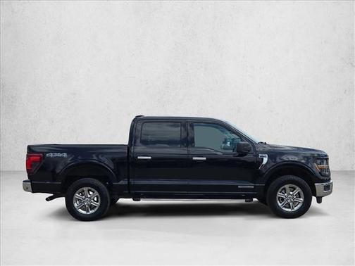 Agate Black Metallic 2025 Ford F-150 XLT