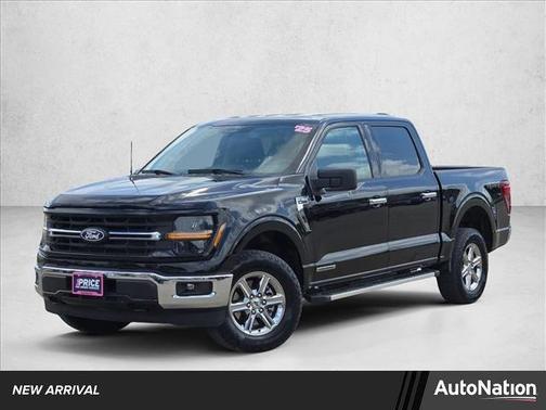 Agate Black Metallic 2025 Ford F-150 XLT