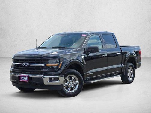 Agate Black Metallic 2025 Ford F-150 XLT