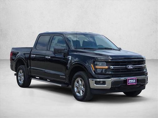 Agate Black Metallic 2025 Ford F-150 XLT