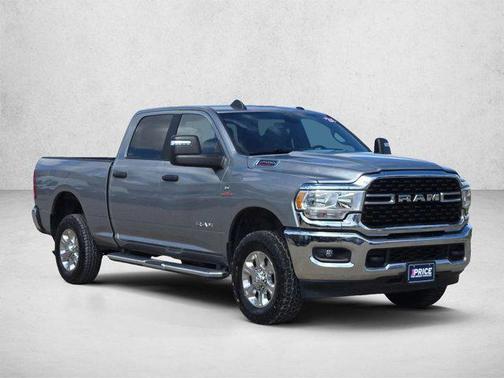 Billet Silver Metallic Clearcoat 2024 RAM 2500 Big Horn Crew Cab 4x4 6'4' Box