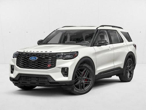 Star White Metallic Tri-Coat 2026 Ford Explorer ST