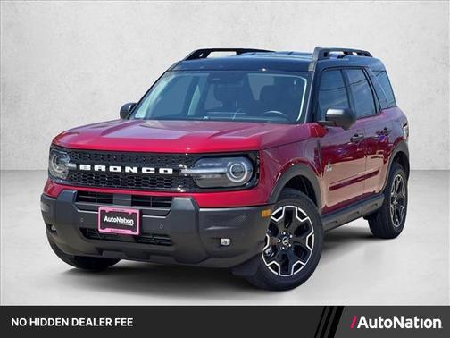 Ruby Red Metallic Tinted Clearcoat 2026 Ford Bronco Sport Outer Banks