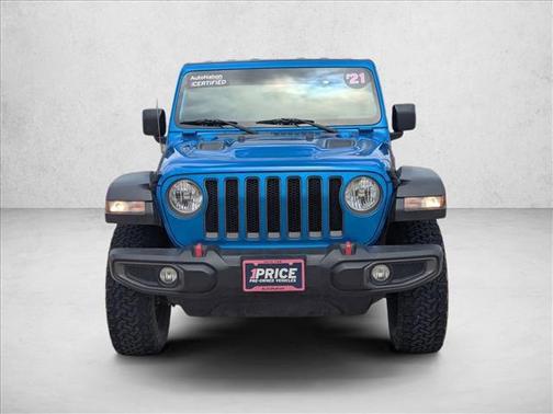 Hydro Blue Pearlcoat 2021 Jeep Wrangler Unlimited Rubicon