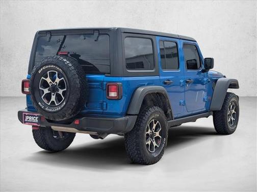Hydro Blue Pearlcoat 2021 Jeep Wrangler Unlimited Rubicon
