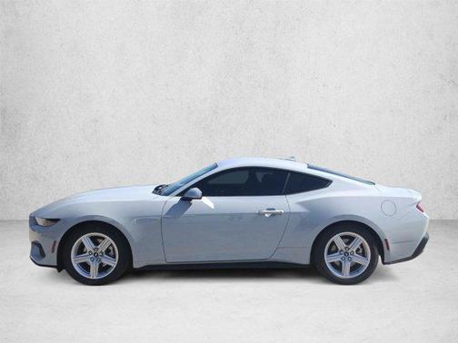 Avalanche Gray 2026 Ford Mustang EcoBoost