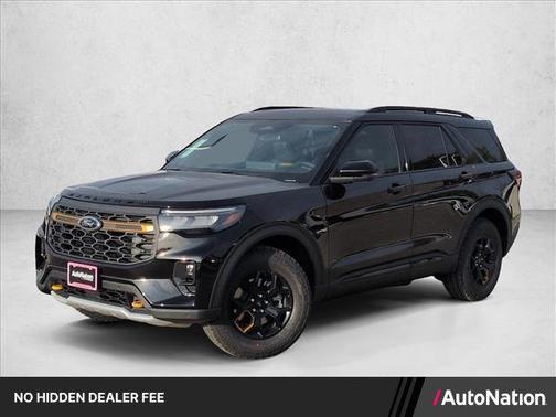 Agate Black Metallic 2026 Ford Explorer Tremor