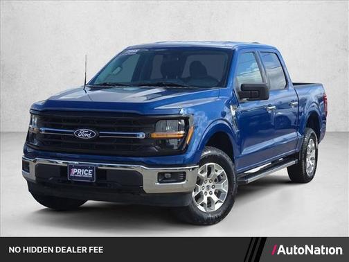 Atlas Blue Metallic 2025 Ford F-150 XLT