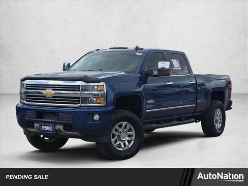 Deep Ocean Blue Metallic 2016 Chevrolet Silverado 3500 High Country