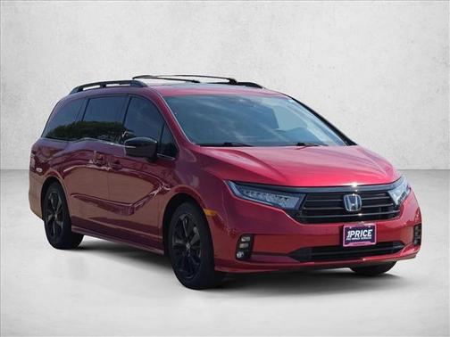 Radiant Red Metall 2023 Honda Odyssey Sport