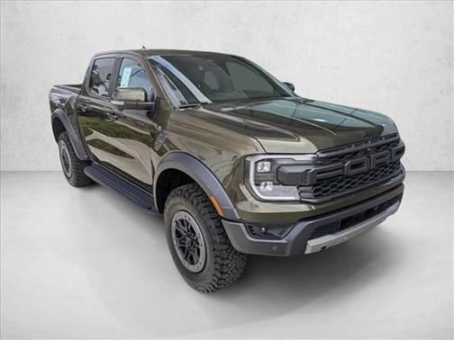 Shelter Green Metallic 2025 Ford Ranger Raptor