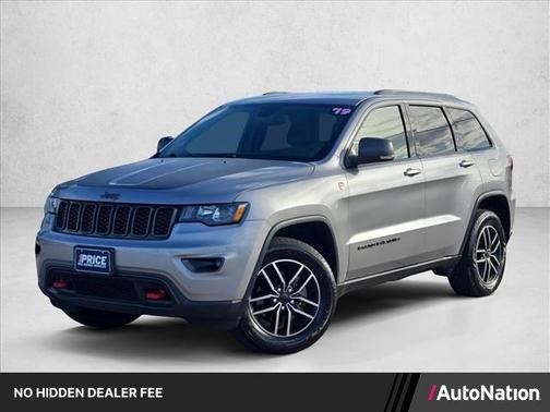 Billet Silver Metallic Clearcoat 2019 Jeep Grand Cherokee Trailhawk
