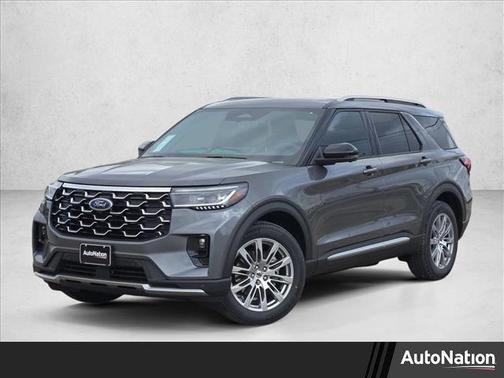 Carbonized Gray Metallic 2026 Ford Explorer Platinum