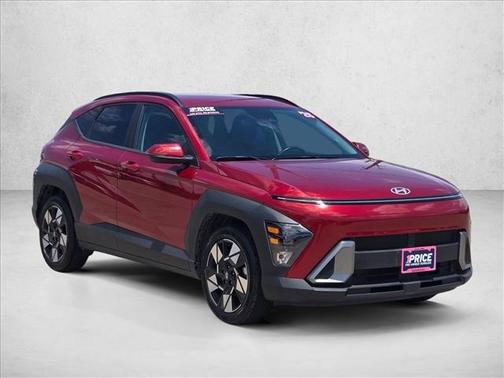 Ultimate Red Metallic 2025 Hyundai KONA SEL