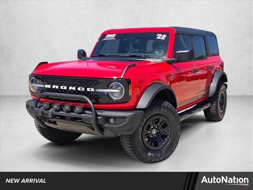 Race Red 2022 Ford Bronco Wildtrak
