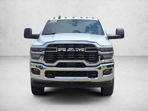 Bright White Clearcoat 2025 RAM 2500 Tradesman Crew Cab 4x4 8' Box