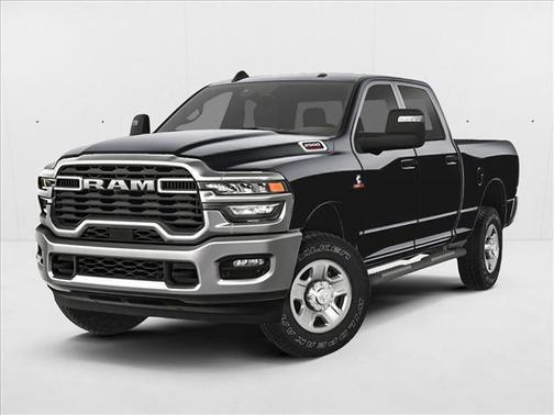 Bright White Clearcoat 2025 RAM 2500 Tradesman Crew Cab 4x4 8' Box