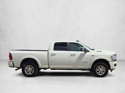 Pearl White 2020 RAM 2500 Laramie Crew Cab 4x4 6'4' Box
