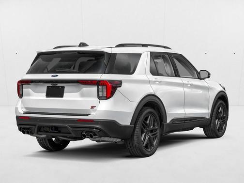 Space White Metallic 2026 Ford Explorer ST