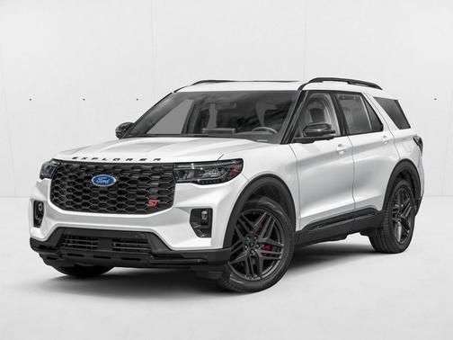 Space White Metallic 2026 Ford Explorer ST