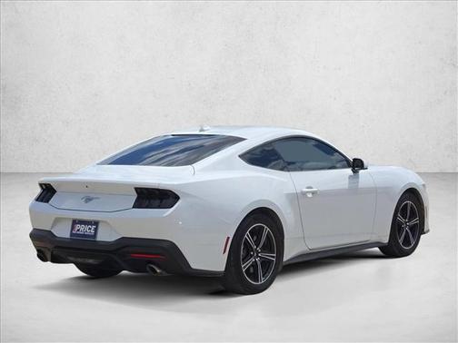 Oxford White 2025 Ford Mustang EcoBoost